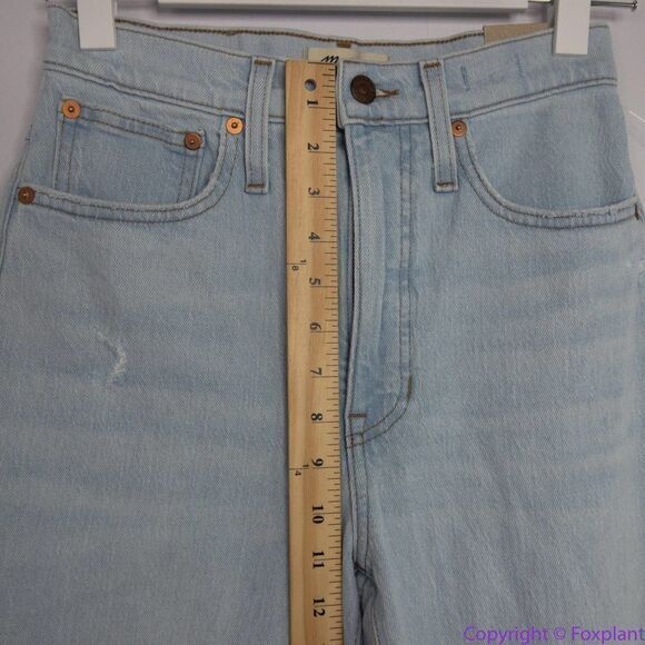 NEW Madewell Balloon Jeans in Baleberry Wash, 25 - Picture 9 of 16